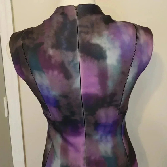 Rebecca Taylor Floral Haze Mock Neck Dress(2) - Picture 8 of 11